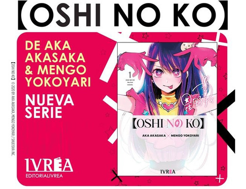 Imagen 3 de 3 de Oshi No Ko Vol.1 - Ivrea España