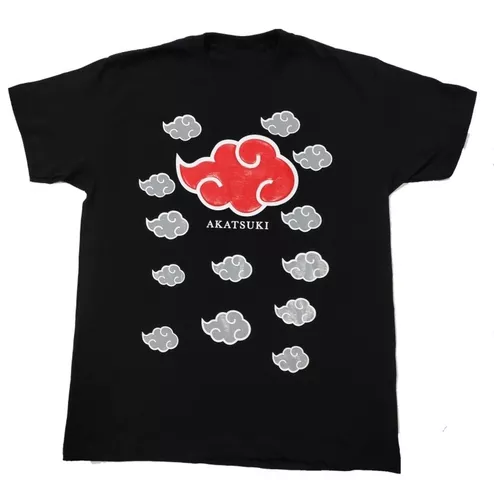 Camiseta naruto simbolo akatsuki