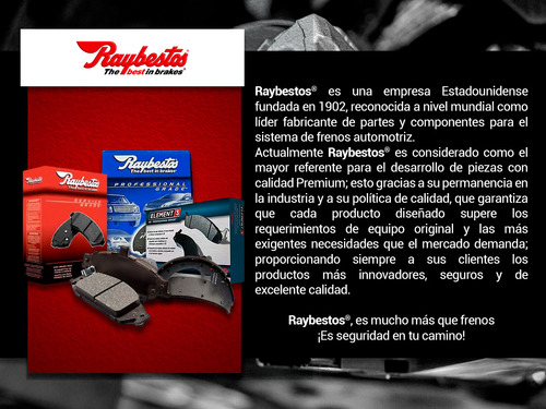 Balatas Semimetálicas Del Raybestos Sg P/bmw 1600ti 66 A 68
