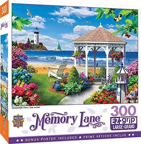 Masterpieces 300 Piece Ez Grip Jigsaw Puzzle - Vista 4ypxh