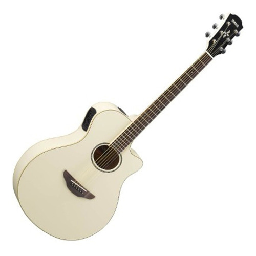 Guitarra Electroacústica Yamaha Apx600 Blanco