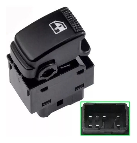 Botão Interruptor Vidro Elétrico Simples Tucson 2005 A 2016