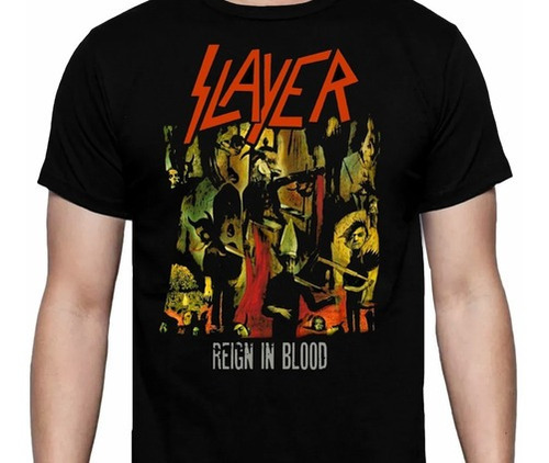 Slayer - Reign In Blood - Metal - Polera - Cyco Records