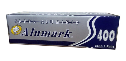 Papel Aluminio Alumark Modelo 400 Delgado Calibre 11