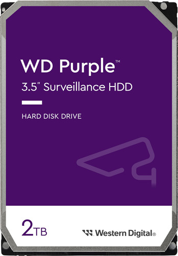 Western Digital Disco Duro Interno Wd De Vigilancia Púrpur.