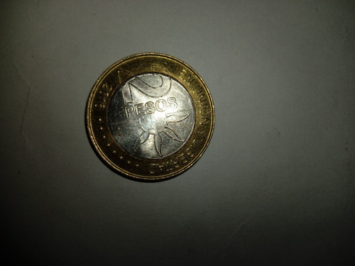 Moneda De Dos Pesos Argentinos Independencia 2015