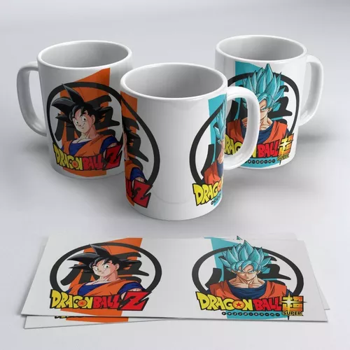 Caneca Personalizada Dragon Ball Z Goku Super Sayajin Azul