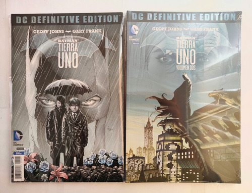 Dc Comics Definitive Edition Batman Tierra Uno Vol. 1 Y 2