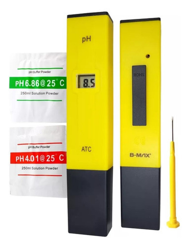 Medidor de pH del agua con pantalla digital fácil de usar