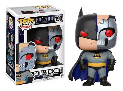 Funko Animated Series Robot Batman Pop Vinyl Action Qt7nd