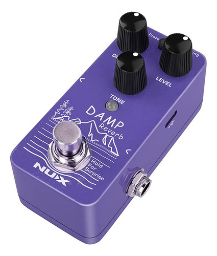 Pedal De Efectos De Guitarra Nux Damp Reverb Con Afinador