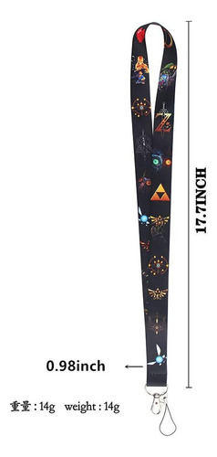 Legend Zeld Navi Fairy Triforce Hylian Llavero Cordón ...