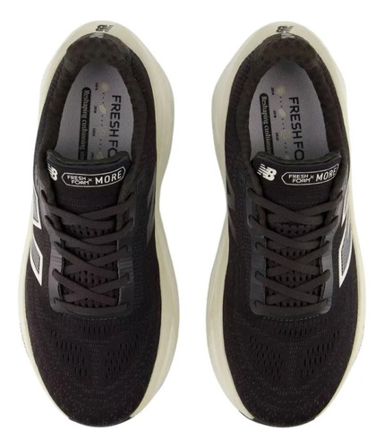 Tenis Running New Balance Fresh Foam X More V5 Negro Hombre