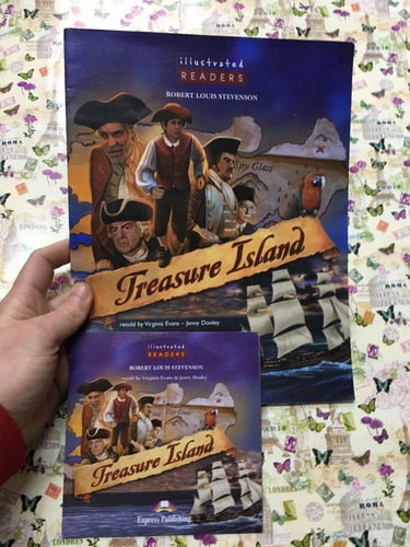 Treasure Island Illustrated Readers Express Publishing C/ Cd