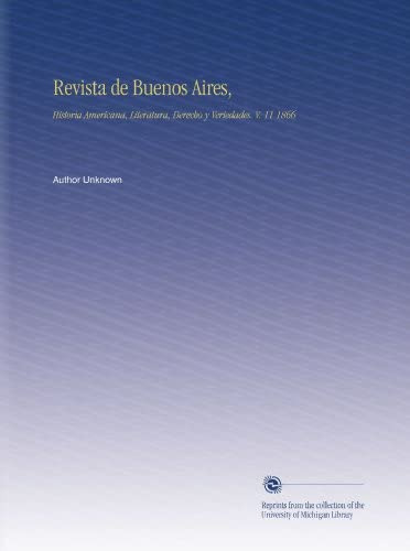 Libro: Revista De Buenos Aires,: Historia Americana, Literat