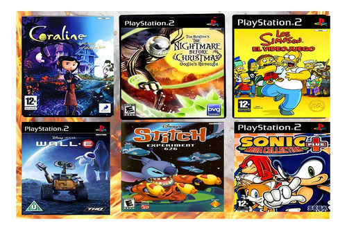 10 Juegos De Ps2 A Eleccion Todos Los Titulos