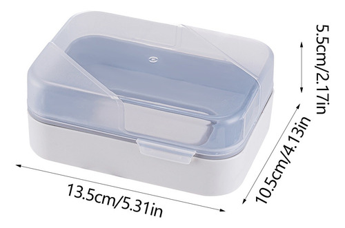 Jabonera De Plástico Para El Hogar Caja De Jabón Portátil De