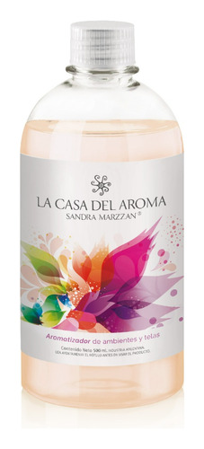 Aromatizador Textil Ambre Sandra Marzzan 500 Ml