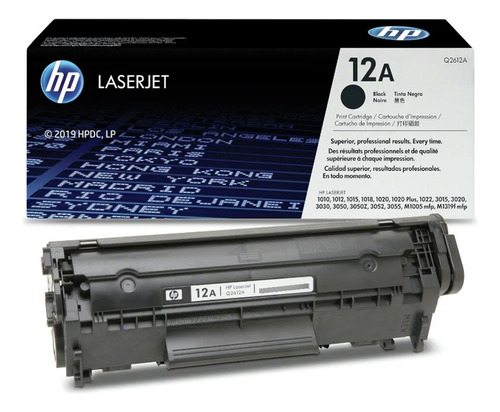 Toner Hp 12a Negro Sellado