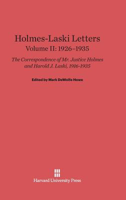Libro Holmes-laski Letters, Volume Ii, (1926-1935) - Howe...