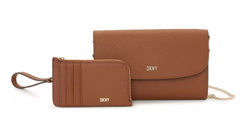 Bolsa Crossbody Dkny Y Tarjetero 4pz Original Regalo Oferta