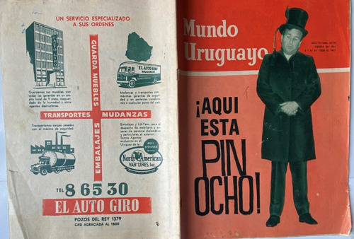 Mundo Uruguayo N° 2209 Nacional Goleó A Fénix 1961