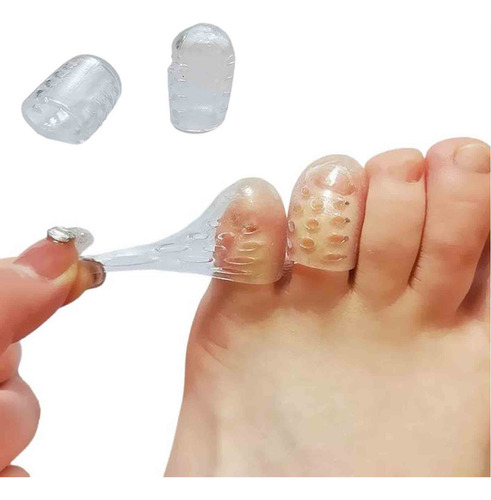 Protector De Dedos Pequeño De Silicona Para Aliviar La Fricc