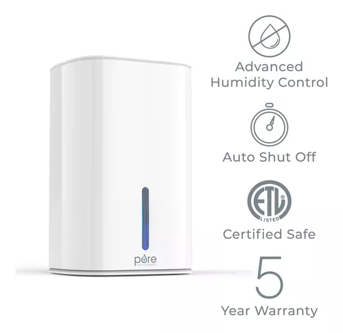 Deshumidificador Premium diseñado para eliminar la humedad excesiva de los  armarios, baños, barcos, cocinas y otras habitaciones pequeñas y espacios.