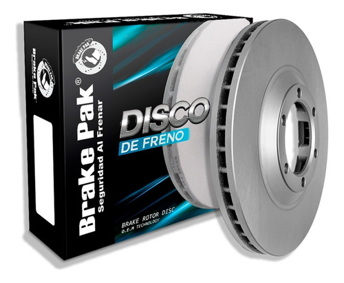 Discos De Freno Brake Pak  Para Chevrolet Luv Dmax 2.5