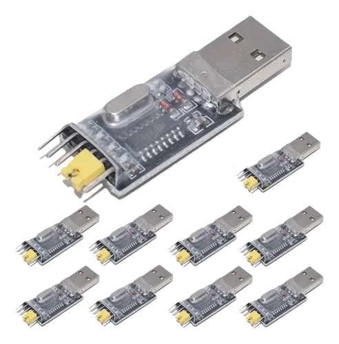 comprar 10x Conversor Serial Usb To Ttl Converter Ch340g 3.3v Ou 5v