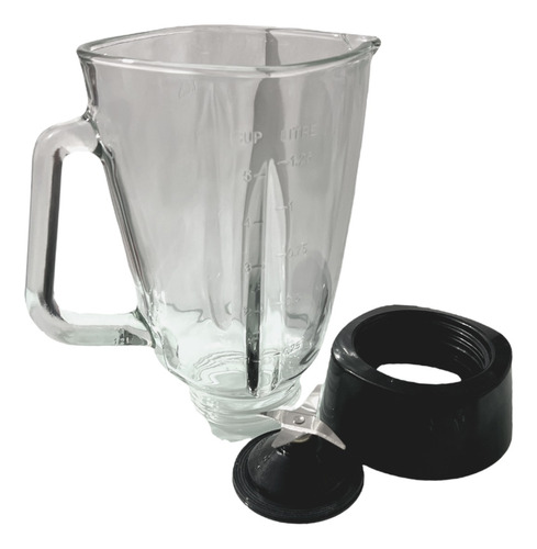 Vaso Vidrio P/licuadora T-fal Infiny Force + Aspa + Portavas