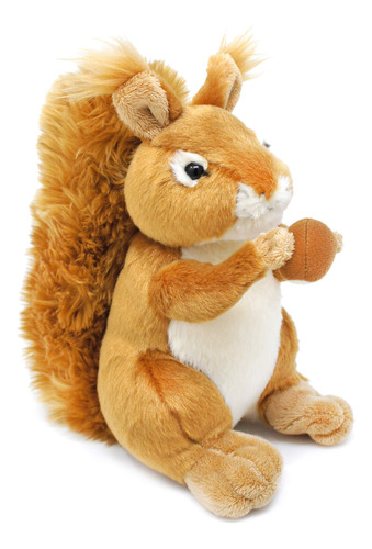 Viahart Carter The Squirrel - Peluche De 8 Pulgadas De Tige.