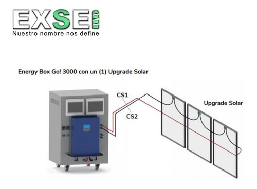 Imagen 7 de 10 de Energy Box Go! 3000 Solar, (ups) Con Baterías Integradas