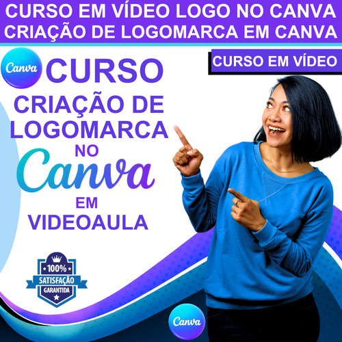 Curso Criação De Logo No Canva Em Videoaula.