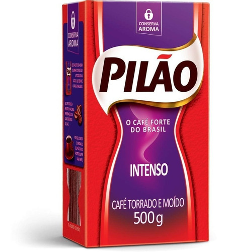 Café Brasileño Pilao Sabor Intenso 500 Gr