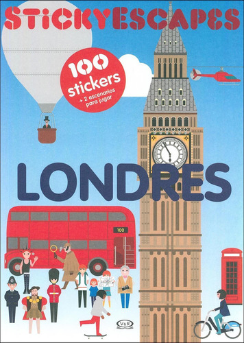 Londres - Libro Con Stickers - Stickyscapes - V&r