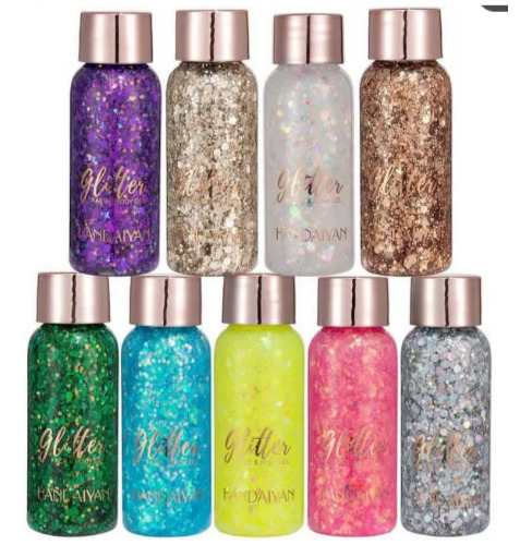 12 Escarcha Glitter Brillante Maquillaje Cuerpo Uñas Cara