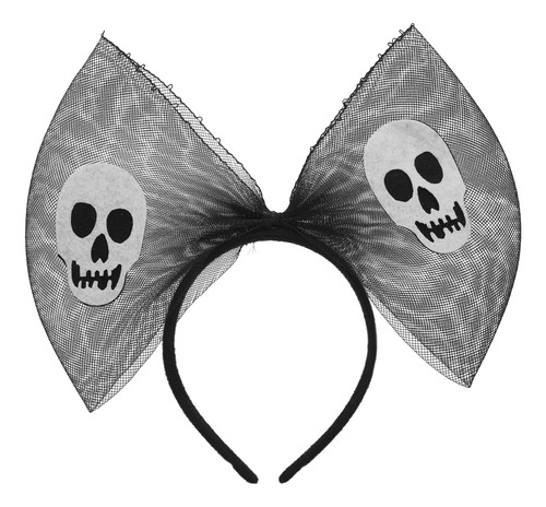 Disfraz De Halloween Con Diadema De Malla Con Diadema De Fan