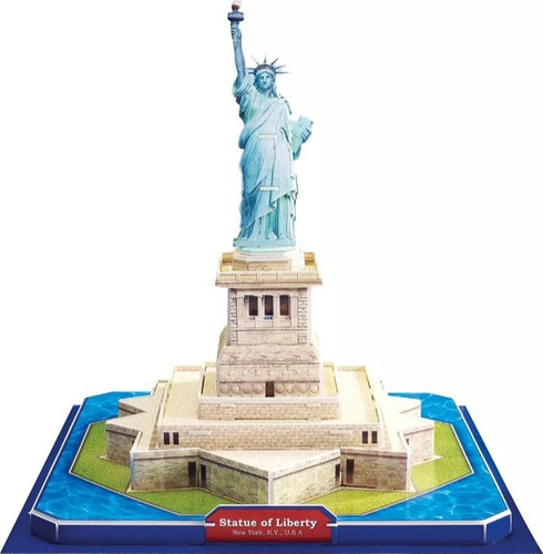 Puzzle 3d Estatua De La Libertad
