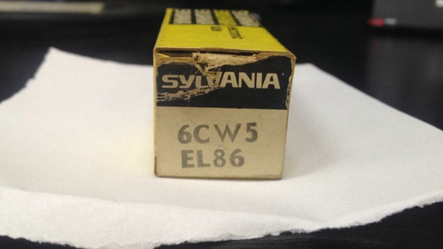Imagem 2 de 3 de Valvula Sylvania El86/6cw5