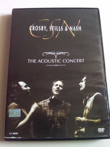 Crosby, Stills & Nash The Acoustic Concert Dvd Usado Imp Us