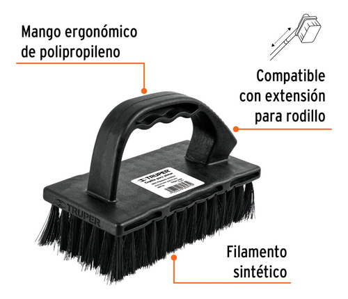 Cepillo Para Pintor, Multiusos Con Cerdas Sintéticas, Truper