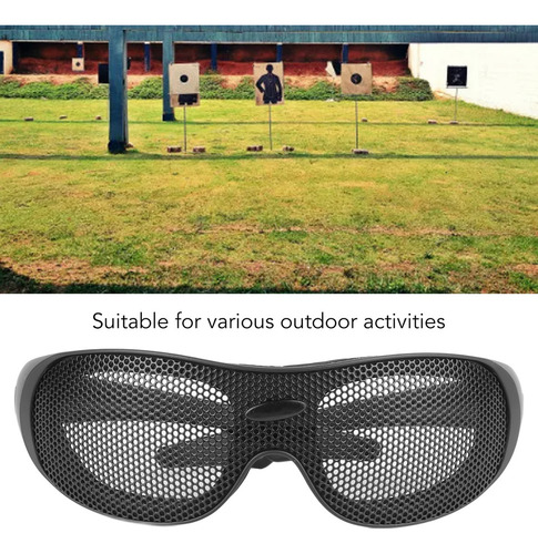 Gafas De Malla De Hierro Resistentes Al Viento, Transpirable