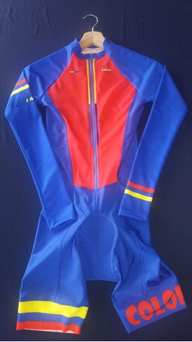 Lycra Uniforme Colombia Ciclismo Ò Patinaje