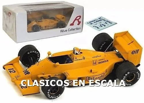 Lotus 99t 1987 #12 Ayrton Senna Japan Gp- F1 Reve Spark 1/43