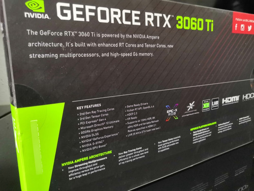 Caja Pyn Rtx 3060 Ti (2 Cajas) Envío Gratis (Usado)