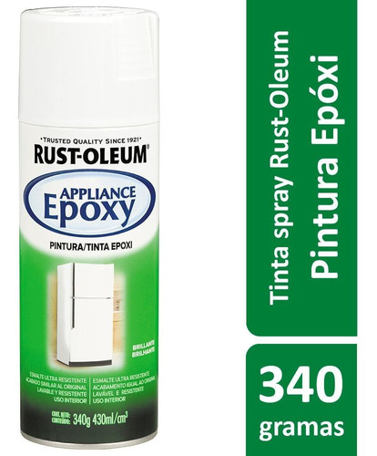 Spray Para Eletro Epoxi Branco Brilhante Rust Oleum