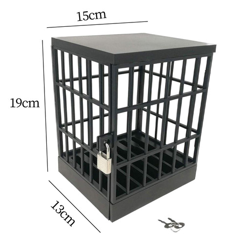 Smartphone Lock Box Jail Prison Portable Para Snacks Negro