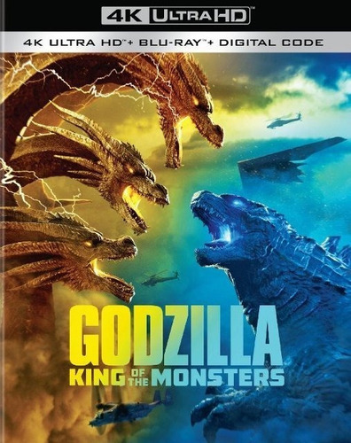 4K Ultra HD + Blu-ray Godzilla: King Of The Monsters / Godzilla Rey De Los Monstruos