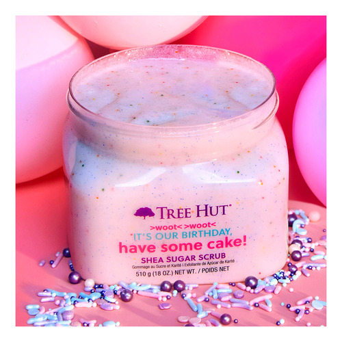Esfoliante Corporal Tree Hut Birthday Cake 510g